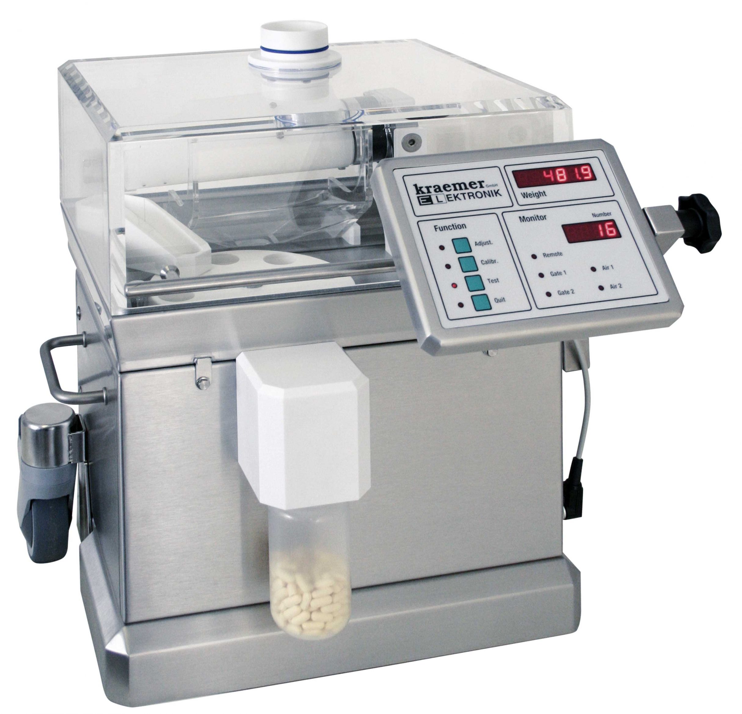 ipcline-ciw-6-2-s10-with-wheels-automatic-tablet-weighing-systems-for-industrial-applications-kraemer-elektronik IPC.line CIW 6.2 mit Transporteinrichtung, Kraemer Elektronik GmbH