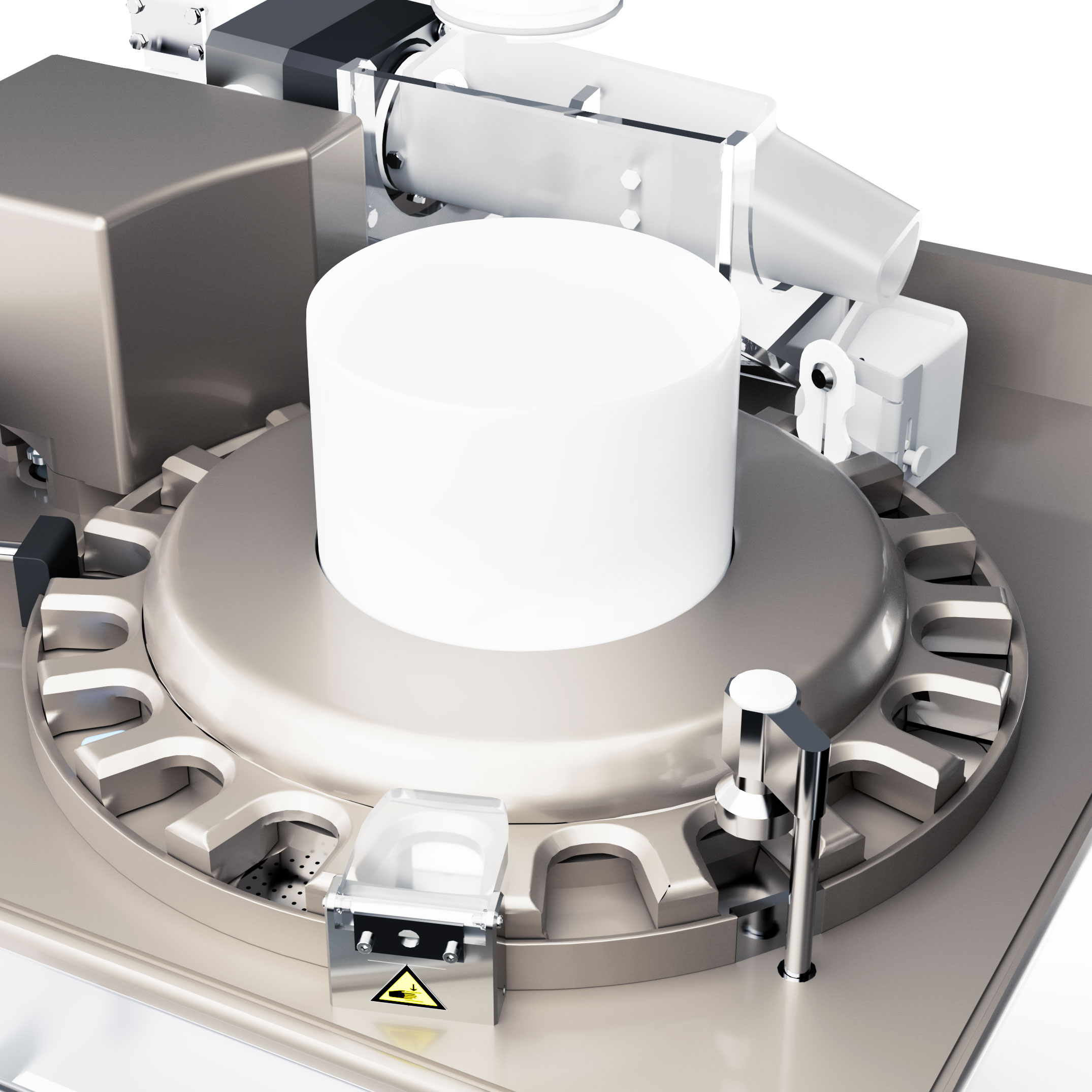 Automatisches Tabletten-Prüfsystem mit Wirkstoffgehalts­messung UTS NIR (LAB-Version): Robuste Messtechnik | Kraemer Elektronik Tablettenprüfgeräte