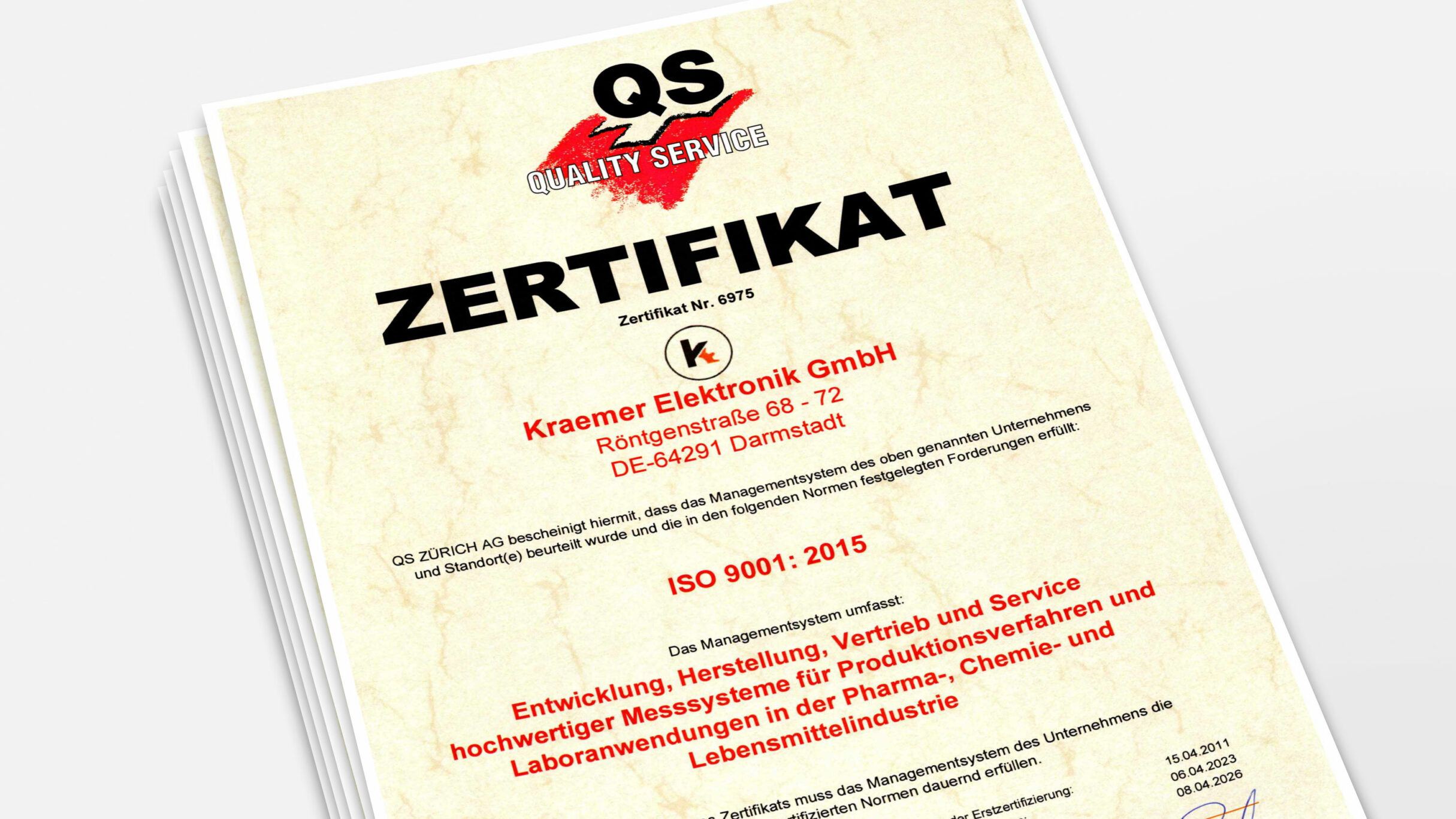 kraemer-elektronik-quality-service-zertifikat-de